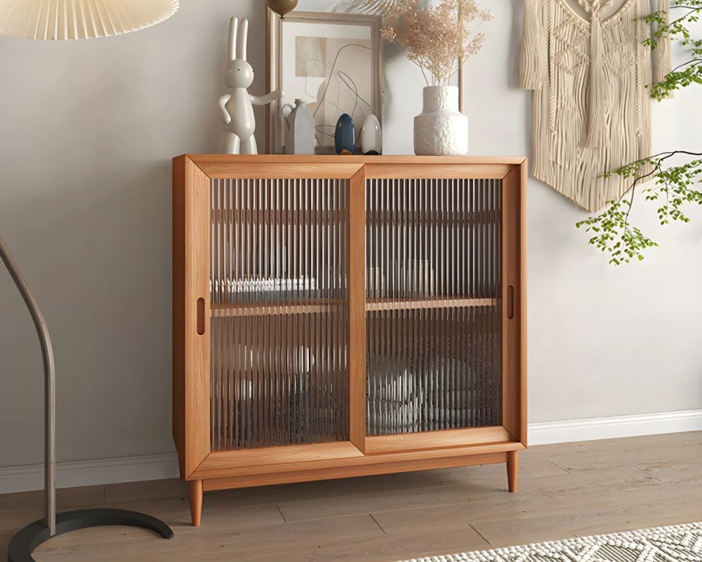 wood sideboard with drawers